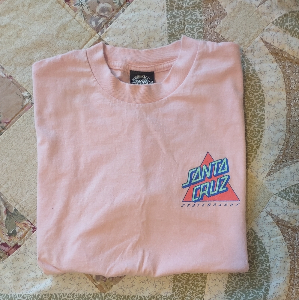 Santa Cruz Skateboards Light Pink Tee